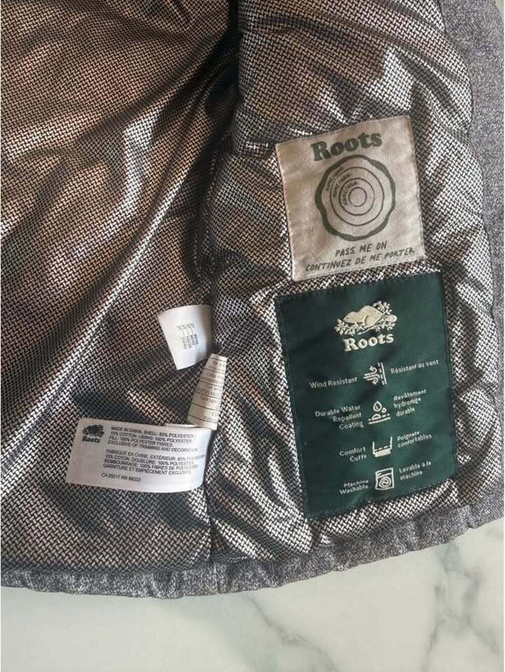 Kids Roots 3T winter jacket - Picture 4 of 7